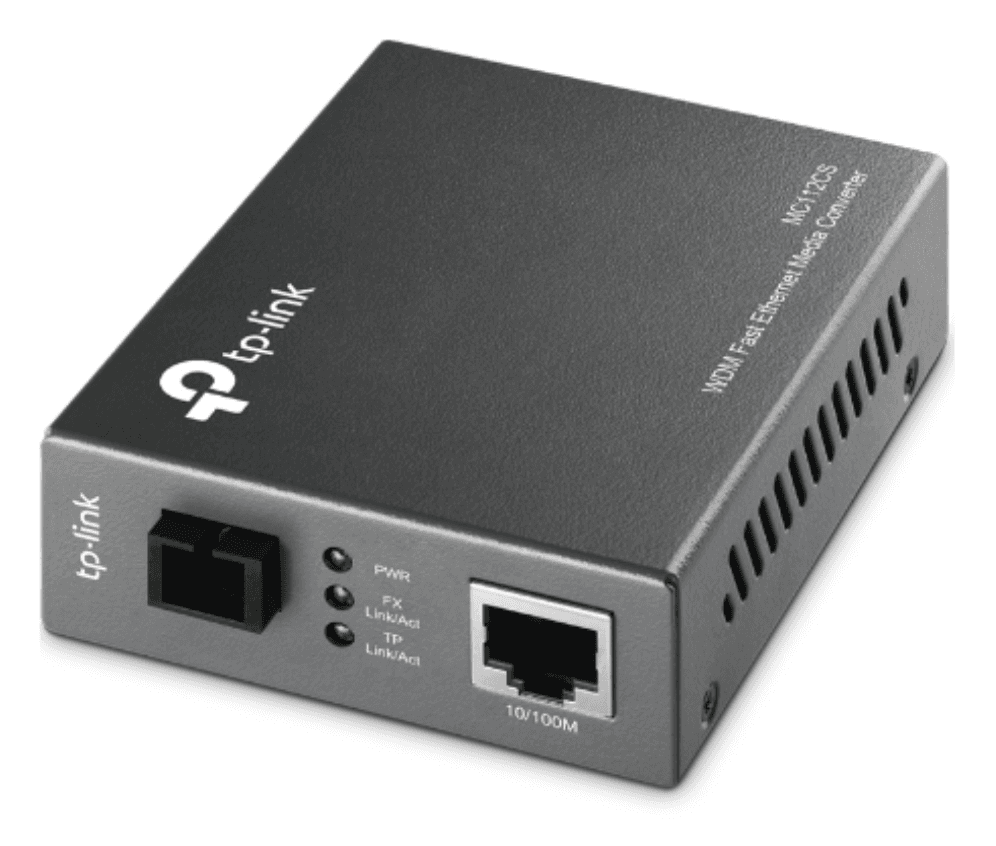 TP-Link MC112CS convertidor de medio 1000 Mbit/s 1550 nm Negro