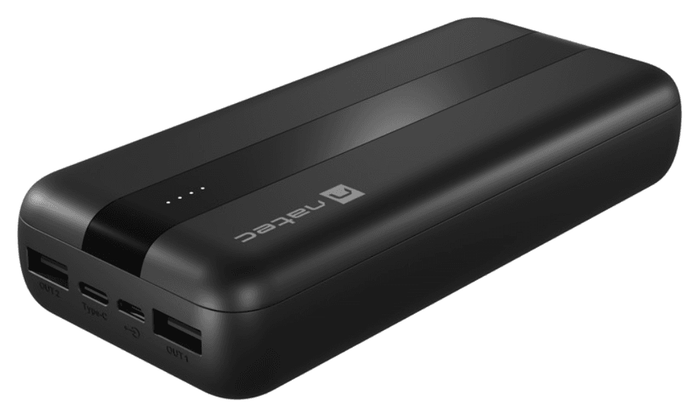 NATEC Trevi Polímero de litio 20000 mAh Negro