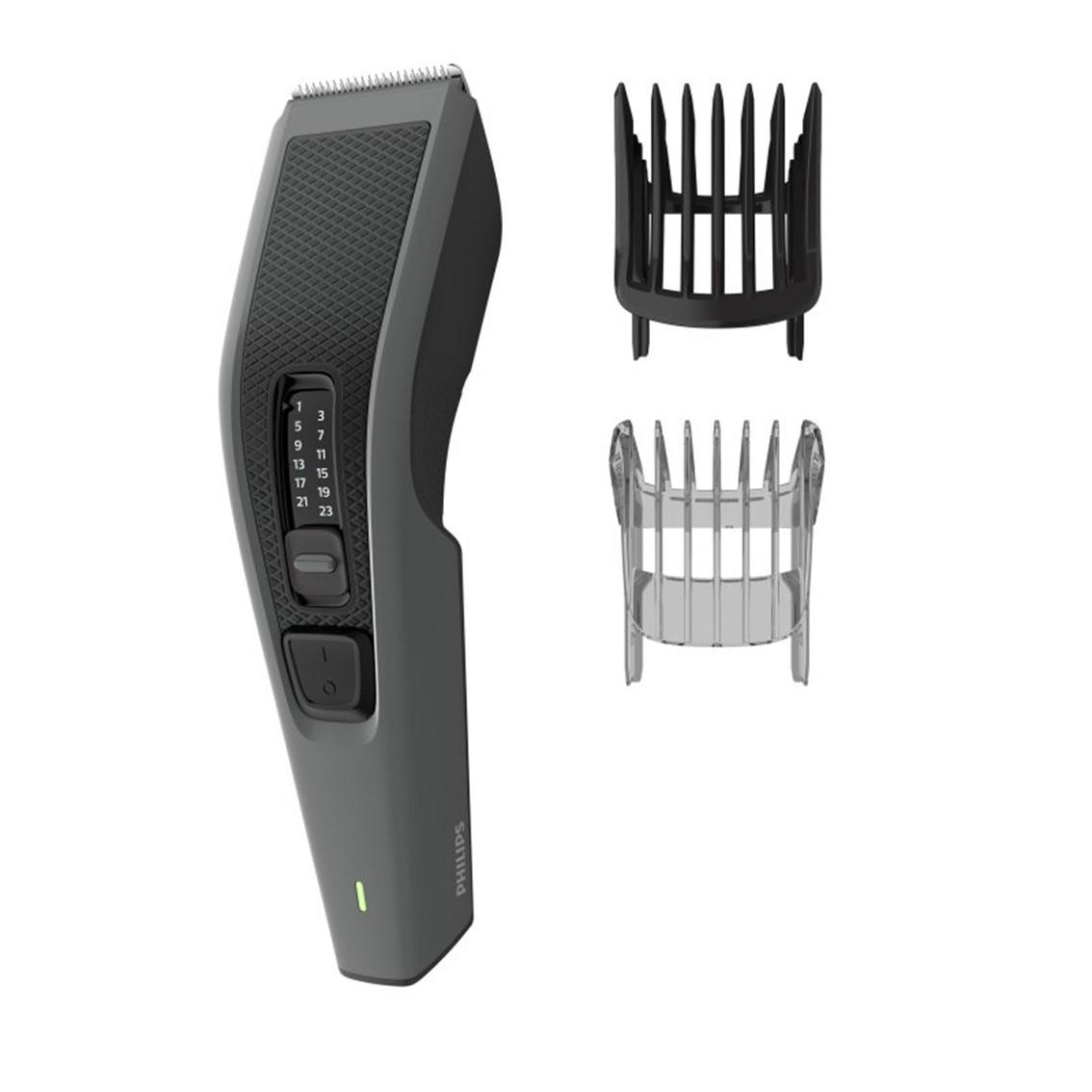 CORTAPELOS PHILIPS HAIRCLIPPER SERIE 3000 NEGRO 13 AJUSTES / 45 MIN AUTONOMIA / LAVABLE / PEINE BARBA
