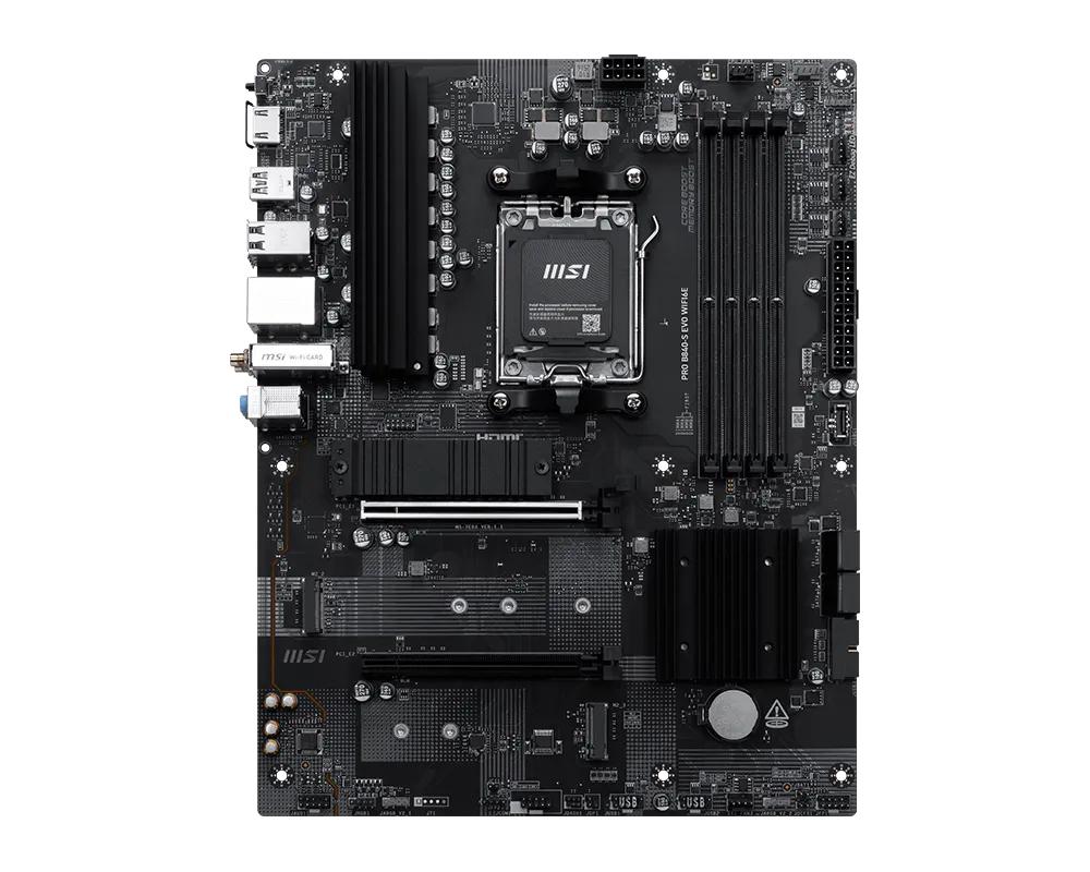 PLACA BASE MSI PRO B840-S EVO WIFI6E AM5 ATX/ 4X DDR5