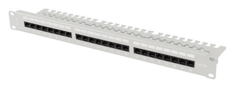 Lanberg PPUA-1124-S panel de parcheo 1U
