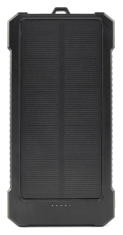 Gembird PB10-SOLAR-1 batería externa Polímero de litio 10000 mAh Negro