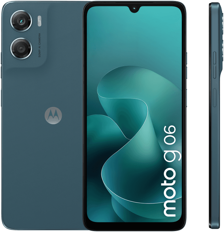 Motorola Moto G06 4G 8GB 6.88" 256GB Azul batería duradera