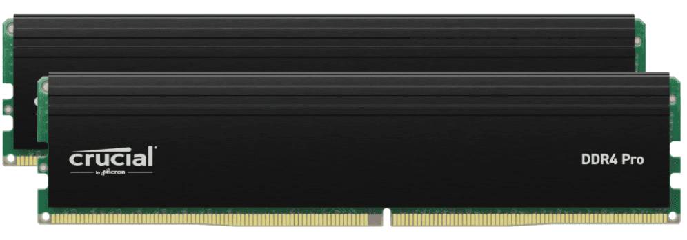 Crucial Pro DDR4 3200MHz 64GB 2x32GB CL22 Intel XMP 2.0