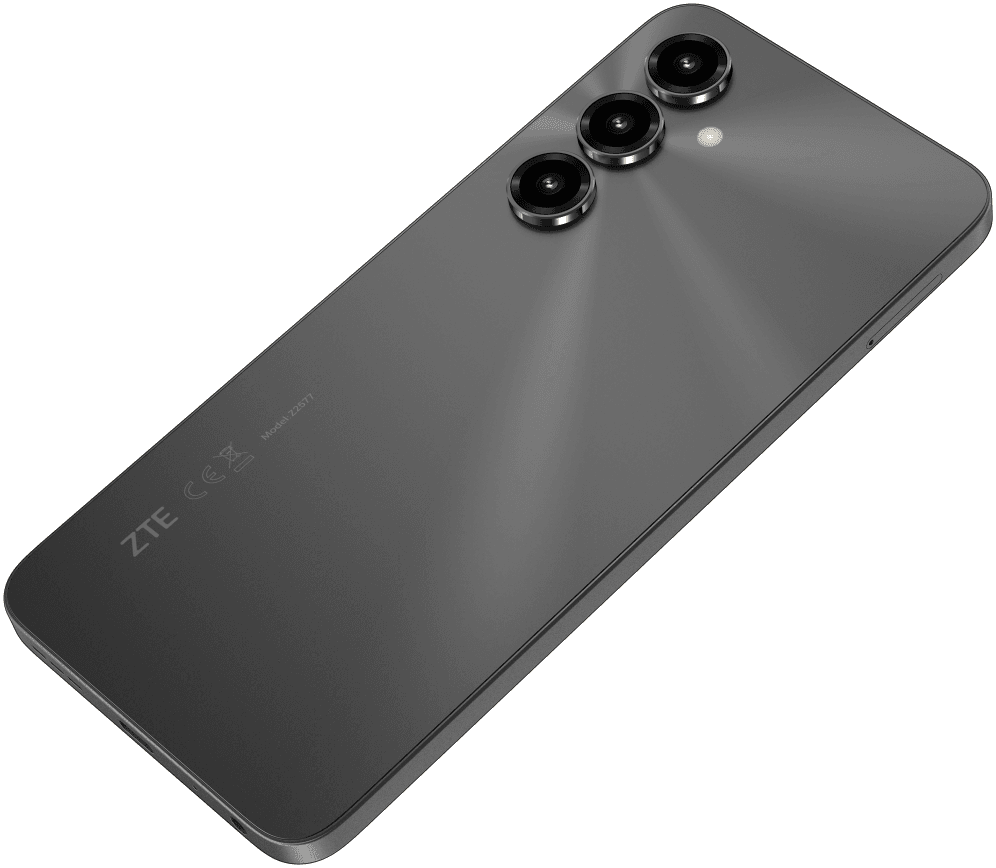 ZTE V80 Max 17,5 cm (6.9") Ranura híbrida Dual SIM Android 16.0 4G USB Tipo C 12 GB 128 GB 6000 mAh Negro