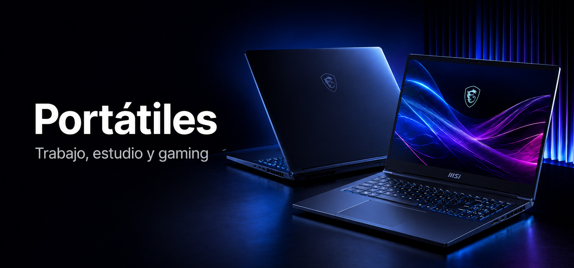 Portátiles — Trabajo, estudio y gaming