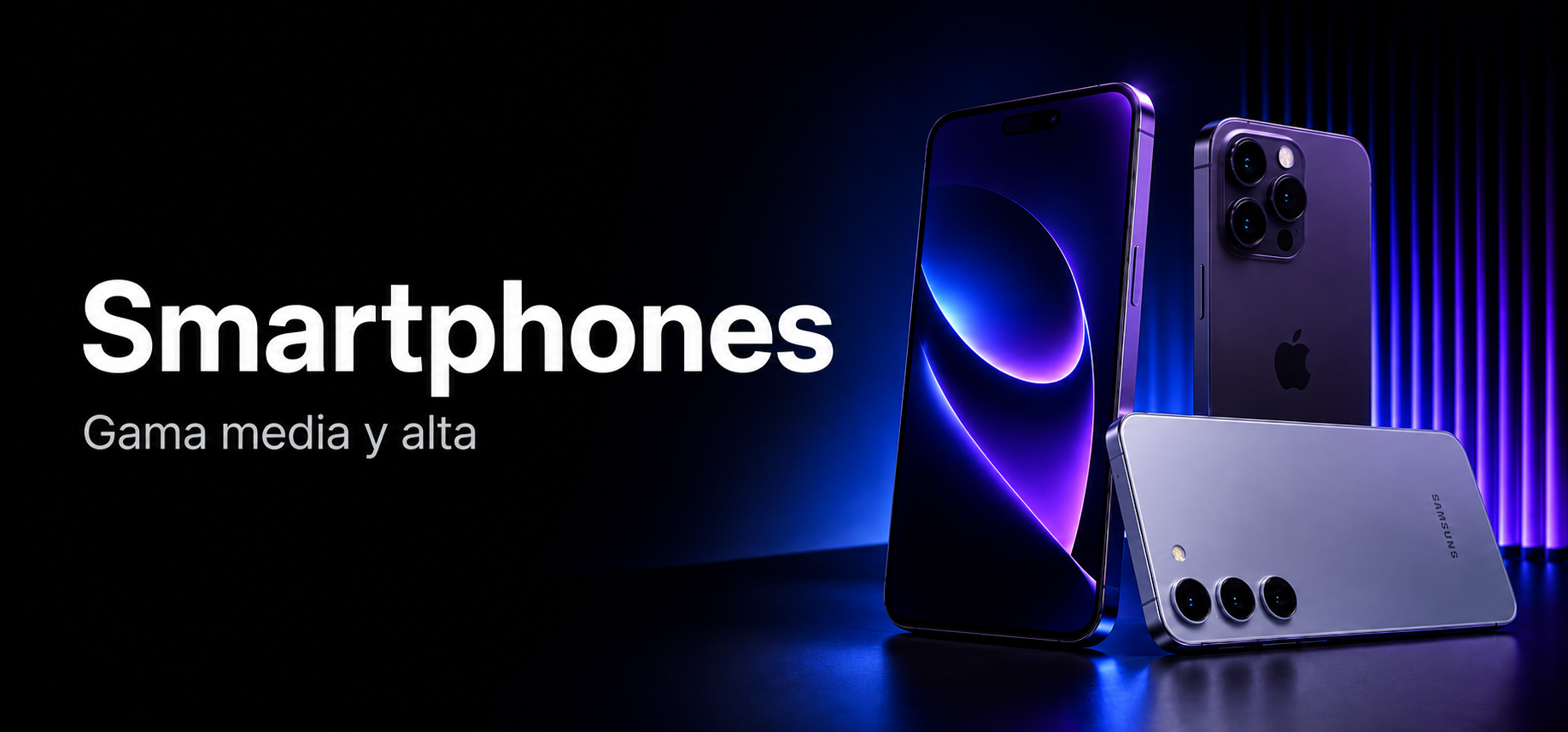Smartphones — Gama media y alta